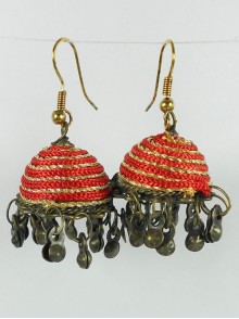 Silk Thread Earrings